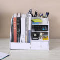 Book Holder Desktop Organizer Vertical Folder with Pencil